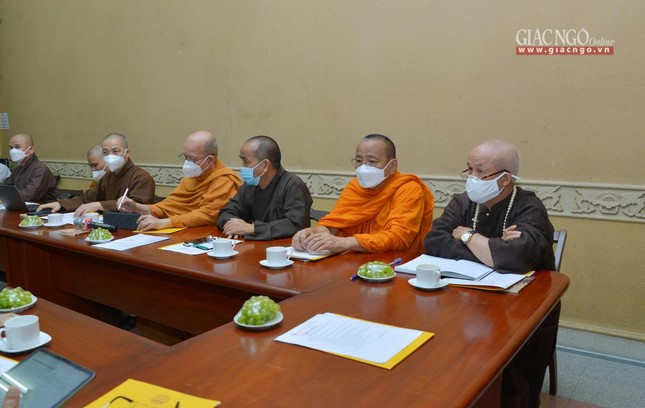 Học viện Phật giáo VN tại TP.HCM chuẩn bị cho việc tốt nghiệp thạc sĩ và cử nhân Phật học ảnh 5