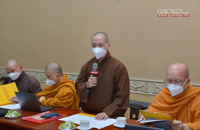 Học viện Phật giáo VN tại TP.HCM chuẩn bị cho việc tốt nghiệp thạc sĩ và cử nhân Phật học ảnh 6