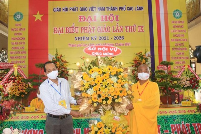 Đồng Tháp: Thượng tọa Thích Thiện Xuân làm Trưởng ban Trị sự Phật giáo TP.Cao Lãnh (2021-2026) ảnh 2