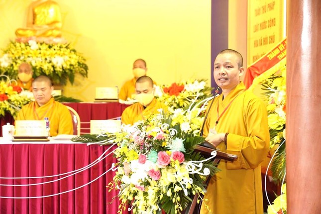 Ninh Bình: Tổ chức Đại hội Phật giáo TP.Tam Điệp (2021-2026) - đơn vị chỉ có 9 vị Tăng ảnh 5
