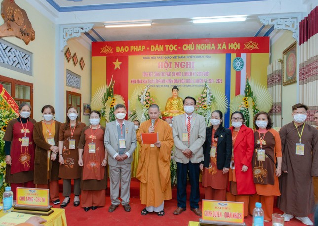Thanh Hóa: Kiện toàn nhân sự Ban Trị sự Phật giáo huyện Quan Hóa (2021-2026) ảnh 4