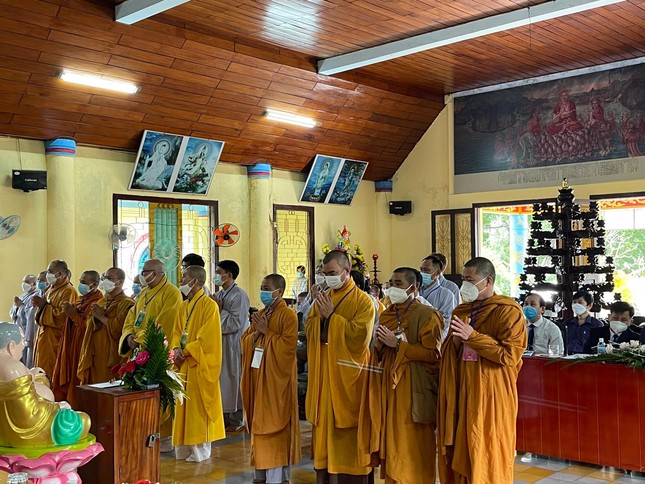 Khánh Hòa: Thượng tọa Thích Giác Không làm Trưởng ban Trị sự Phật giáo TP.Cam Ranh (2021-2026) ảnh 4