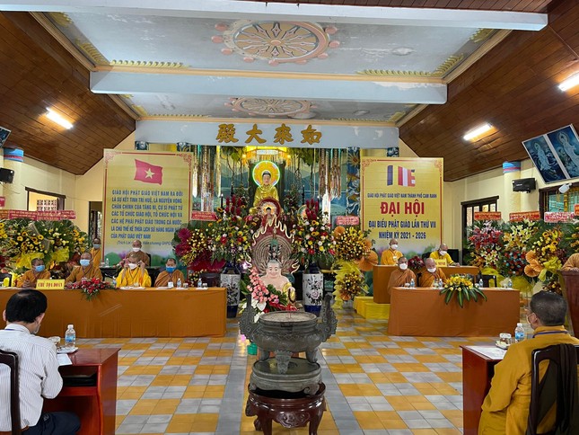 Khánh Hòa: Thượng tọa Thích Giác Không làm Trưởng ban Trị sự Phật giáo TP.Cam Ranh (2021-2026) ảnh 3