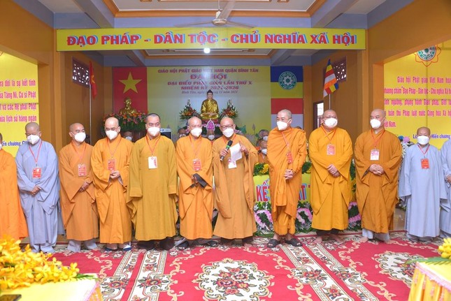 Hòa thượng Thích Huệ Thông được suy cử Trưởng ban Trị sự GHPGVN quận Bình Tân ảnh 29