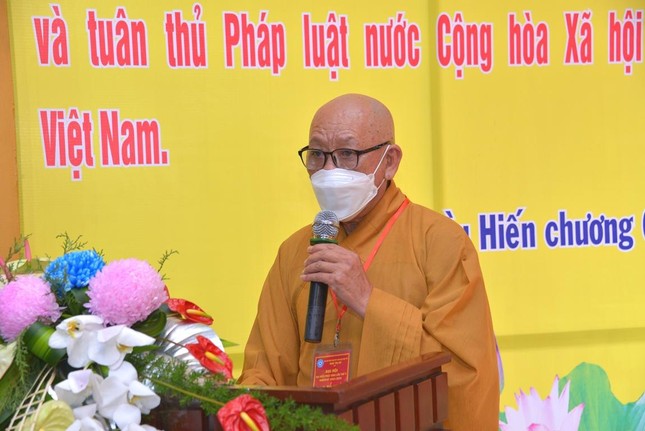 Hòa thượng Thích Huệ Thông được suy cử Trưởng ban Trị sự GHPGVN quận Bình Tân ảnh 3