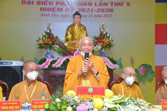 Hòa thượng Thích Huệ Thông được suy cử Trưởng ban Trị sự GHPGVN quận Bình Tân ảnh 7