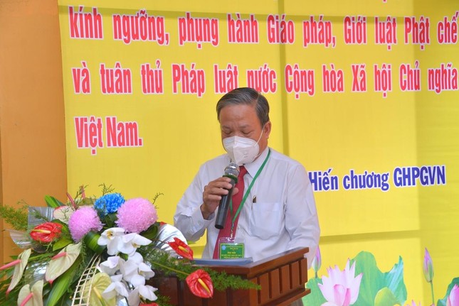 Hòa thượng Thích Huệ Thông được suy cử Trưởng ban Trị sự GHPGVN quận Bình Tân ảnh 8