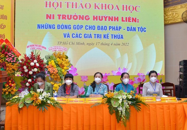 Hội thảo về cố Ni trưởng Huỳnh Liên tại Pháp viện Minh Đăng Quang ảnh 2