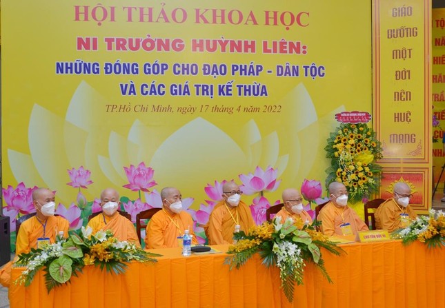 Hội thảo về cố Ni trưởng Huỳnh Liên tại Pháp viện Minh Đăng Quang ảnh 17