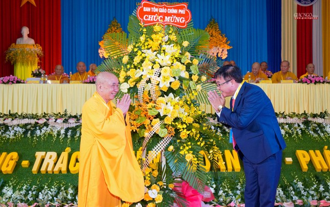 Lâm Đồng: Hòa thượng Thích Thanh Tân được tái suy cử Trưởng ban Trị sự GHPGVN tỉnh (2022-2027) ảnh 18