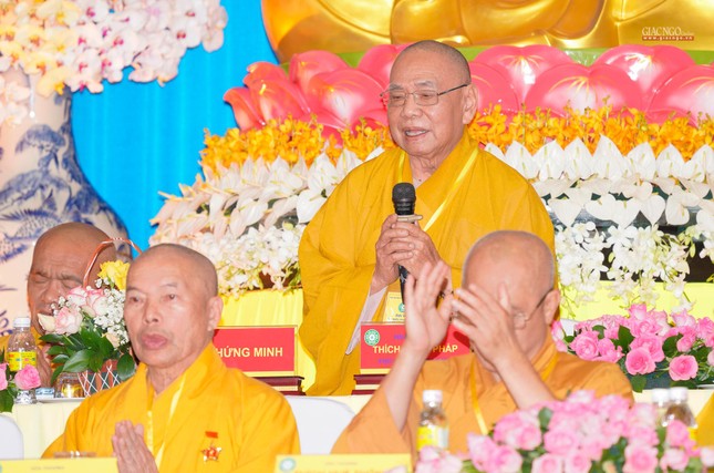 Lâm Đồng: Hòa thượng Thích Thanh Tân được tái suy cử Trưởng ban Trị sự GHPGVN tỉnh (2022-2027) ảnh 10