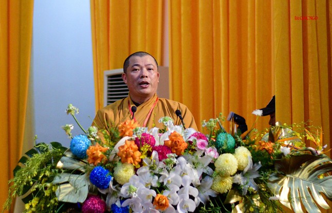 Thanh Hóa: Thượng tọa Thích Tâm Định được suy cử tân Trưởng ban Trị sự tỉnh nhiệm kỳ 2022-2027 ảnh 15