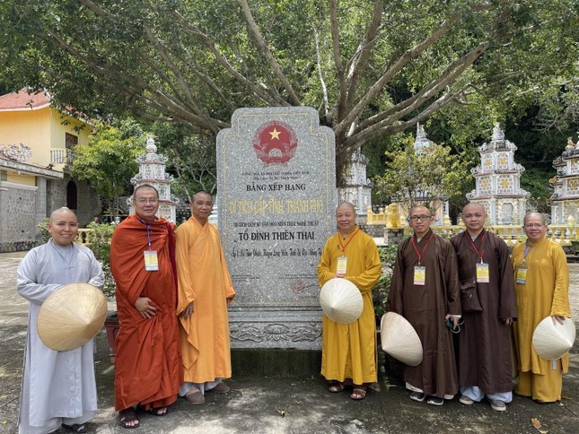 Ban Văn hóa Trung ương GHPGVN tổ chức khảo sát kiến trúc Phật giáo các tỉnh Nam Bộ ảnh 2