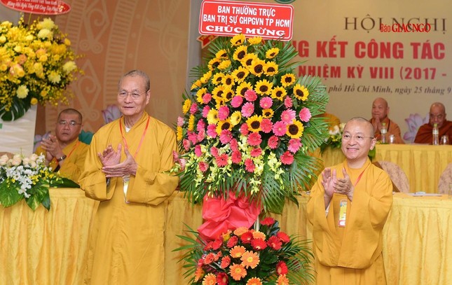 Ban Văn hóa Trung ương GHPGVN tổng kết công tác Phật sự nhiệm kỳ VIII (2017-2022) ảnh 9