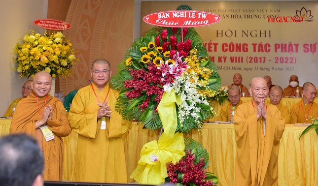 Ban Văn hóa Trung ương GHPGVN tổng kết công tác Phật sự nhiệm kỳ VIII (2017-2022) ảnh 12