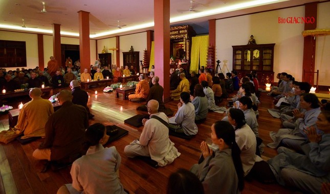 Lắng đọng đêm thiền trà tại thiền viện Thiên Hưng (Bình Định)  ảnh 18