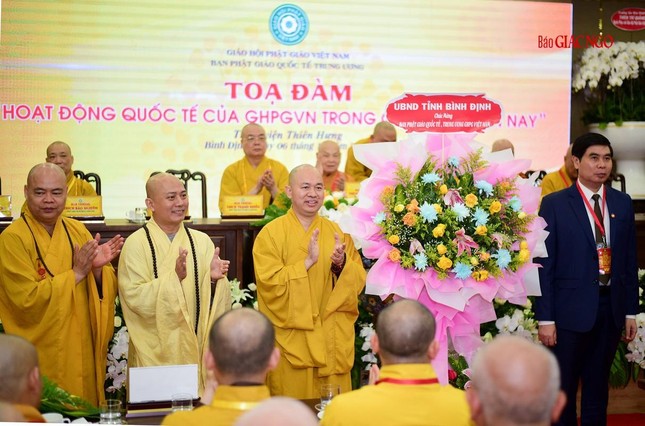 Toạ đàm, tổng kết Phật sự của Ban Phật giáo Quốc tế Trung ương GHPGVN nhiệm kỳ VIII (2017-2022)  ảnh 12