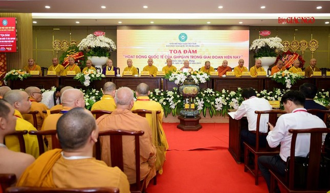 Toạ đàm, tổng kết Phật sự của Ban Phật giáo Quốc tế Trung ương GHPGVN nhiệm kỳ VIII (2017-2022)  ảnh 1