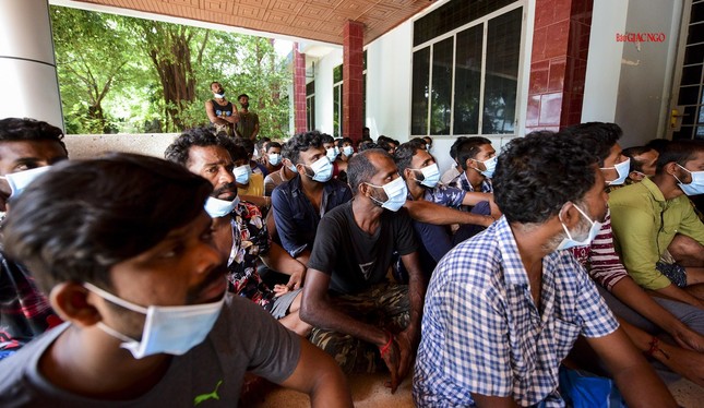 GHPGVN tổ chức cứu trợ hơn 300 người Sri Lanka gặp nạn ngoài biển Vũng Tàu ảnh 6
