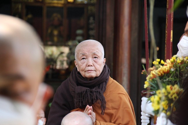 [Ảnh] Lễ thỉnh Giác linh Thiền sư tham yết Phật Tổ và sái tịnh Đài trà-tỳ ảnh 24