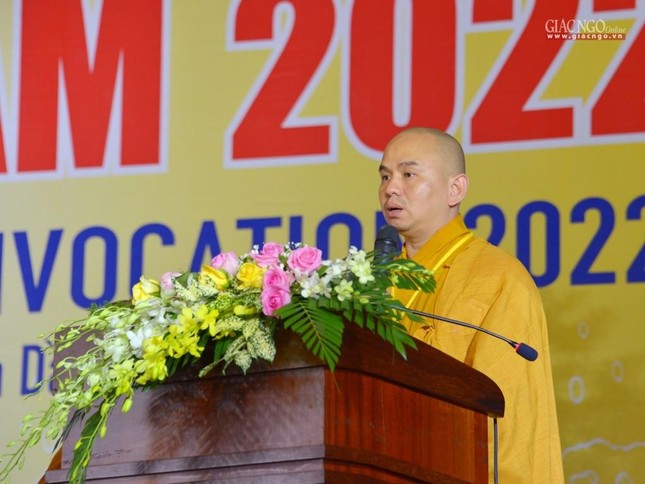 Trang trọng lễ tốt nghiệp năm 2022 các hệ đào tạo thuộc Học viện Phật giáo VN tại TP.HCM ảnh 19