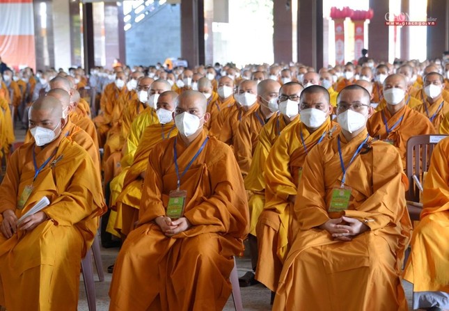 Trang trọng lễ tốt nghiệp năm 2022 các hệ đào tạo thuộc Học viện Phật giáo VN tại TP.HCM ảnh 21