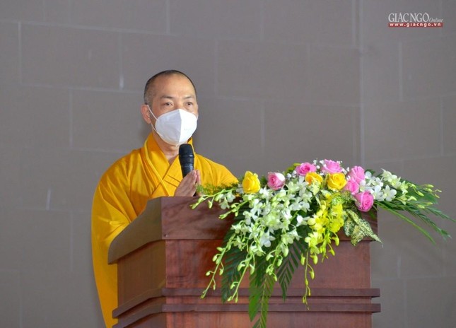 Trang trọng lễ tốt nghiệp năm 2022 các hệ đào tạo thuộc Học viện Phật giáo VN tại TP.HCM ảnh 4