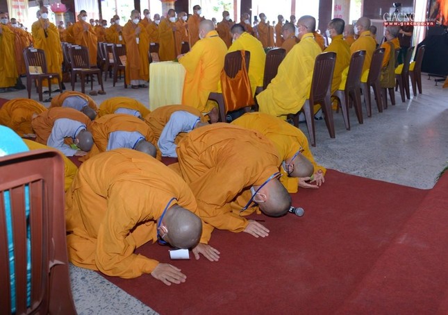 Trang trọng lễ tốt nghiệp năm 2022 các hệ đào tạo thuộc Học viện Phật giáo VN tại TP.HCM ảnh 25