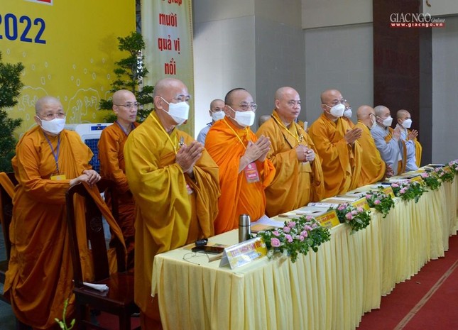 Trang trọng lễ tốt nghiệp năm 2022 các hệ đào tạo thuộc Học viện Phật giáo VN tại TP.HCM ảnh 23