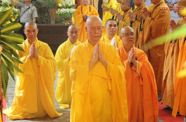 Thừa Thiên Huế: Lễ nhập kim quan Trưởng lão Hòa thượng Thích Lương Phương ảnh 12