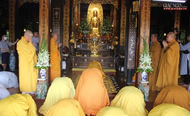 Thừa Thiên Huế: Lễ nhập kim quan Trưởng lão Hòa thượng Thích Lương Phương ảnh 9