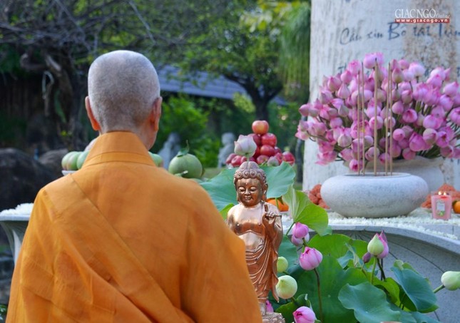 Trang nghiêm lễ Tắm Phật tại chùa Huê Nghiêm ảnh 9
