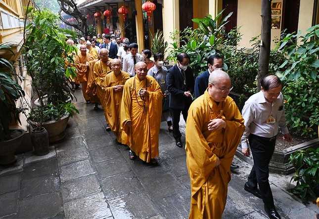 Hà Nội: Đại lễ Phật đản Phật lịch 2566 tại Trụ sở Trung ương GHPGVN ảnh 35