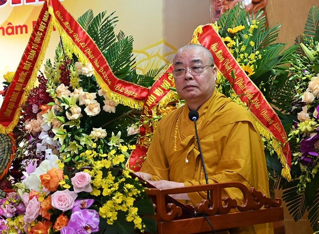 Hà Nội: Đại lễ Phật đản Phật lịch 2566 tại Trụ sở Trung ương GHPGVN ảnh 4