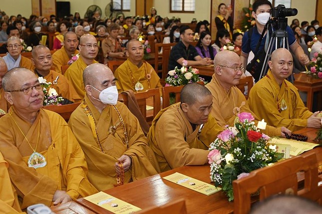 Hà Nội: Đại lễ Phật đản Phật lịch 2566 tại Trụ sở Trung ương GHPGVN ảnh 7