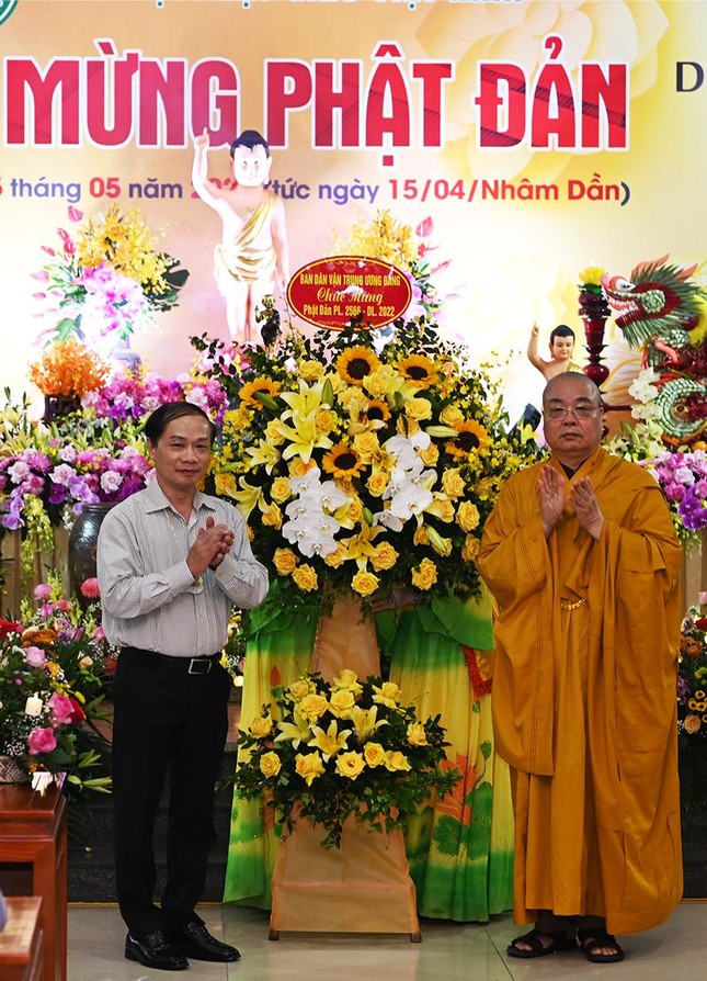 Hà Nội: Đại lễ Phật đản Phật lịch 2566 tại Trụ sở Trung ương GHPGVN ảnh 17