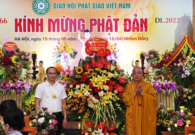 Hà Nội: Đại lễ Phật đản Phật lịch 2566 tại Trụ sở Trung ương GHPGVN ảnh 19