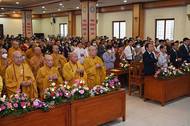 Hà Nội: Đại lễ Phật đản Phật lịch 2566 tại Trụ sở Trung ương GHPGVN ảnh 20