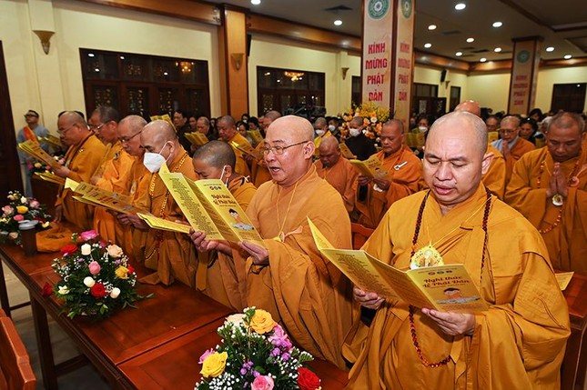Hà Nội: Đại lễ Phật đản Phật lịch 2566 tại Trụ sở Trung ương GHPGVN ảnh 26