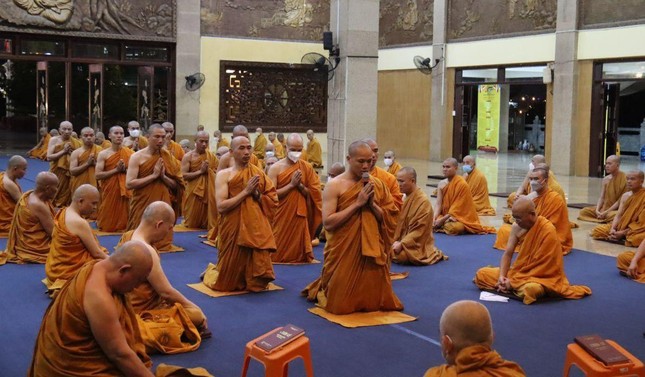 Chư Tăng Hệ phái Khất sĩ tác pháp An cư kiết hạ Phật lịch 2566 tại pháp viện Minh Đăng Quang ảnh 7