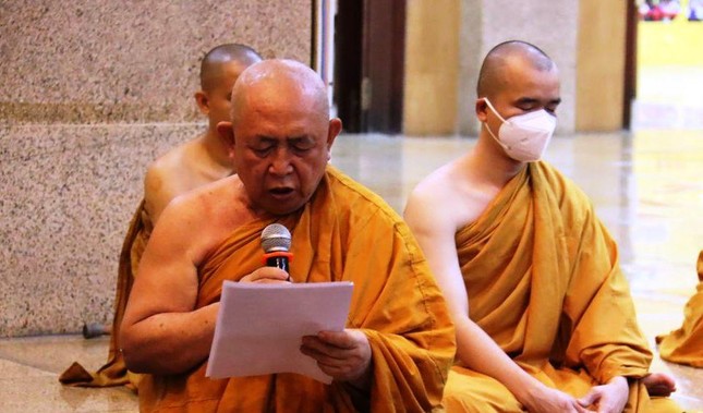 Chư Tăng Hệ phái Khất sĩ tác pháp An cư kiết hạ Phật lịch 2566 tại pháp viện Minh Đăng Quang ảnh 10