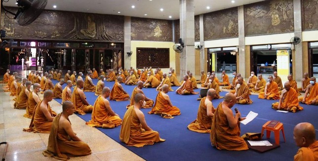 Chư Tăng Hệ phái Khất sĩ tác pháp An cư kiết hạ Phật lịch 2566 tại pháp viện Minh Đăng Quang ảnh 2