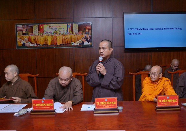 Ban Thường trực, Ban Tổ chức họp chuẩn bị tổ chức Đại hội Phật giáo TP.HCM lần thứ X ảnh 10