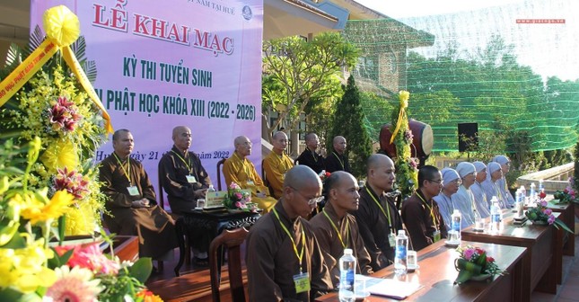 Học viện Phật giáo VN tại Huế tổ chức kỳ thi tuyển sinh cử nhân Phật học khóa XIII ảnh 3