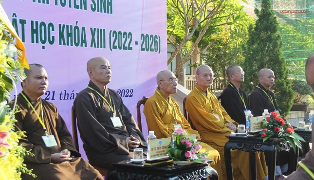 Học viện Phật giáo VN tại Huế tổ chức kỳ thi tuyển sinh cử nhân Phật học khóa XIII ảnh 4