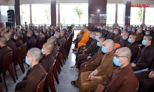 Học viện Phật giáo VN tại TP.HCM tổng khai giảng năm học 2022-2023 ảnh 14