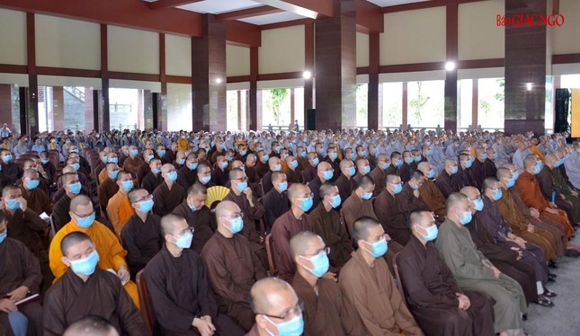 Học viện Phật giáo VN tại TP.HCM tổng khai giảng năm học 2022-2023 ảnh 25