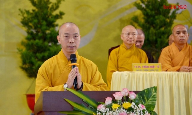 Học viện Phật giáo VN tại TP.HCM tổng khai giảng năm học 2022-2023 ảnh 3