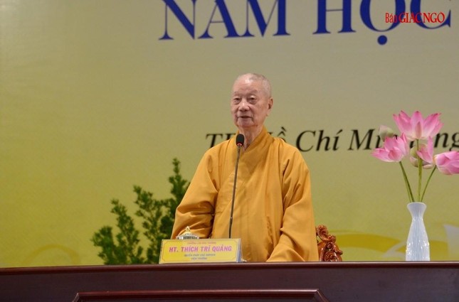 Học viện Phật giáo VN tại TP.HCM tổng khai giảng năm học 2022-2023 ảnh 19