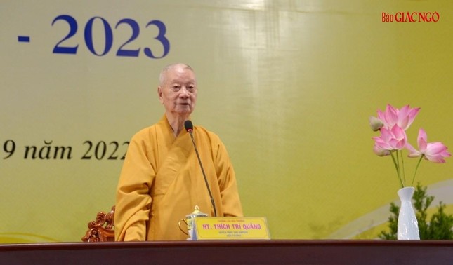 Học viện Phật giáo VN tại TP.HCM tổng khai giảng năm học 2022-2023 ảnh 4